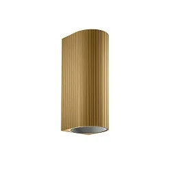 wall luminaire TRACE WALL SURF 2.0 IP20, champagner, black matt dimmable