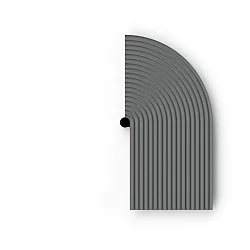 cover TAPIS 3.1 long, mechanical, grey, marble