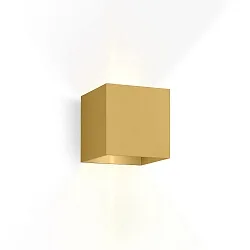 wall luminaire BOX WALL SURF 2.0 IP20, gold dimmable