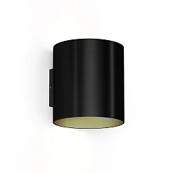 wall luminaire RAY WALL SURF 4.0 IP20, black matt dimmable