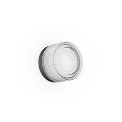 wall luminaire HAJO IP44 1.0 IP44, black matt dimmable
