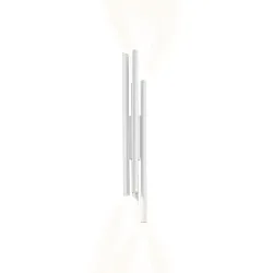 wall luminaire MATCH 4.0 up / down, 4 flames, 2-fold, rigid IP20, white matt dimmable