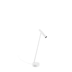 table lamp MATCH TABLE with switch, with USB charging function IP20, white matt dimmable