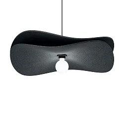 pendant luminaire WAVE SOFT 2.0 E27 IP20, anthracite