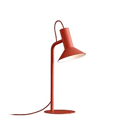 Table lamp ROOMOR 1.0 PAR16, GU10, coral red, with cord switch, with shade 1.0, coral red white