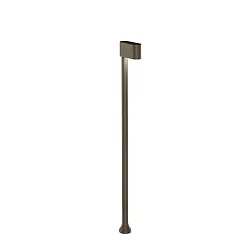 outdoor luminaire KIOSK 1.1 1 flame, adjustable, without socket IP65, bronze, mat dimmable