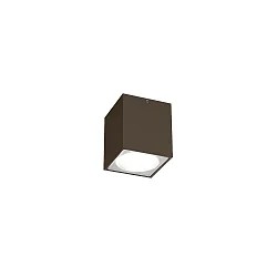 Outdoor LED Ceiling luminaire TRAM CARRÉ 1.0, IP65, square, 6W 3000K 36°, CRi >90, dimmable, white
