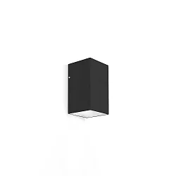 LED Outdoor Wall luminaire TRAIN 1.0, IP65, 1-sided, 6W 3000K 38°, CRi >90, dimmable, black