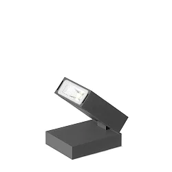 floodlight STAKE FOLD OUTDOOR FLOOR PROJ 1.0 IP65, anthracite dimmable