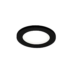 Outdoor LED Recessed spot INTRA 1.0 opal, IP65, 7W 3000K, CRi >90, dimmable, black