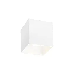 outdoor ceiling luminaire BOX OUTDOOR CEILING SURF 1.0 IP65, white matt dimmable