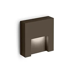 outdoor wall luminaire RETO OUTDOOR WALL SURF 1.3 IP65, bronze dimmable