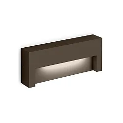 outdoor wall luminaire RETO OUTDOOR WALL SURF 2.0 IP65, bronze dimmable