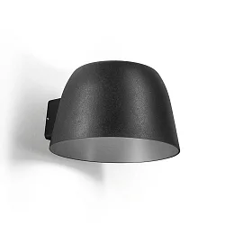 LED Outdoor Wall luminaire SWAM 1.1, IP65, 13W 2700K, CRi >90, dimmable, black