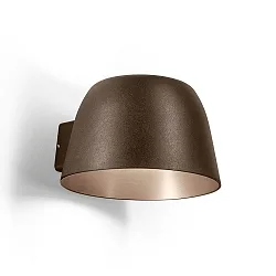 outdoor wall luminaire SWAM OUTDOOR WALL SURF 2.0 IP65, bronze dimmable