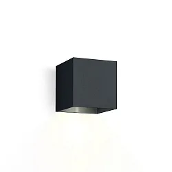 outdoor wall luminaire BOX OUTDOOR WALL SURF 1.0 IP65, anthracite dimmable