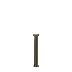 outdoor luminaire GATE 2.0 2 flames, round, without socket IP65, bronze dimmable