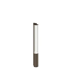 bollard lamp RIBELLE FLOOR 1.0 IP65, bronze dimmable