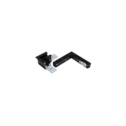 L-connector STREX 48V mechanical, built-in version, left-right, black