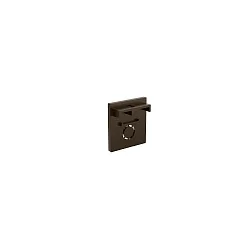 end cap STREX 48V surface-mounted version, pendulum version, bronze