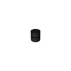 ceiling canopy for ELLO 4-fold, black
