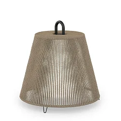 Shade cover for Outdoor LED Battery luminaire COSTA 1.0 - ROPE 1.0, sand brown