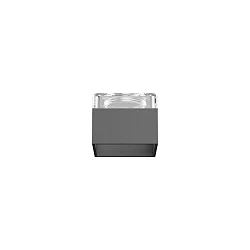 Accessory for luminaires series BOX - single inside cover, dark grey