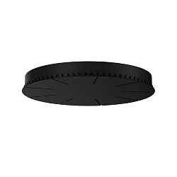 ceiling canopy 6-fold, black