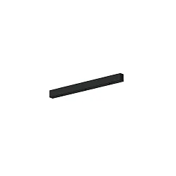 ceiling canopy 1.3 3-fold, black