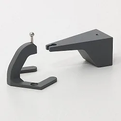 wall holder PENCIL MODULO LUCE, dark grey