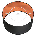 SLV FENDA accesory - Luminaire shade, �70cm, black/copper
