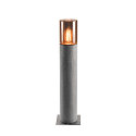 LISENNE POLE, E27, grey, height 70cm