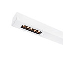 SLV Premium LED Ceiling luminaire Q-LINE CL, for BAP, 100cm, 45W, dimmable, white, 3000K