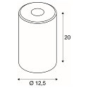 FENDA Glass shade, �12.5cm / height 20cm