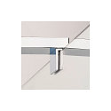 DORISA LED Mirror lamp, short, chrome