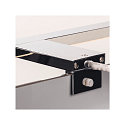 DORISA LED Mirror lamp, long, chrome