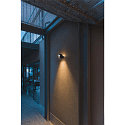SLV LED Outdoor Wall luminaire RASCALI WL, 8W 3000K 330lm, IP54, anthracite