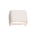MANA Lamp shade, plaster, white, width 13,6cm