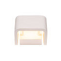 MANA Lamp shade, plaster, white, width 13,6cm