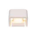 MANA Lamp shade, plaster, white, width 13,6cm