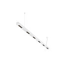 SLV Premium LED Pendant luminaire Q-LINE PD, 200cm, for BAP, 85W, TRIAC dimmable, white, 4000K 4600lm
