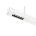 SLV Premium LED Pendant luminaire Q-LINE PD, 200cm, for BAP, 85W, TRIAC dimmable, white, 4000K 4600lm
