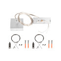 Suspension set for TEC KALU Ceiling luminaires, 150cm, white