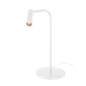 SLV Premium LED Table lamp KARPO TL, 6.5W 3000K 400lm, 3-step touch dimmer, white