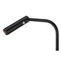 SLV Premium LED Table lamp KARPO TL, 6.5W 3000K 400lm, 3-step touch dimmer, black