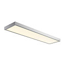 SLV LED Ceiling luminaire PANEL f�r BAP, 120 x 30cm, 45W, TRIAC dimmable, silver grey, 4000K 3400lm 90�