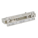 Eutrac Middle feed-in for 3-Phase high-voltage track, white
