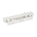 Eutrac EUTRAC Straight coupler for 3-Phase High voltage Track, white