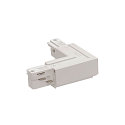 L-Coupler for 3-Phase High voltage Track, Earth outside, white