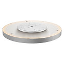 SLV LED Wall and Ceiling luminaire MEDO 90 CW CORONA DALI, � 90cm, 78W 3000/4000K 105�, gray